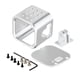 thumbnail image 1 of Caso De Cubierta De Marco De Protección Shell Para Hero4 Accesorios De Sesión Plata, 1 of 5