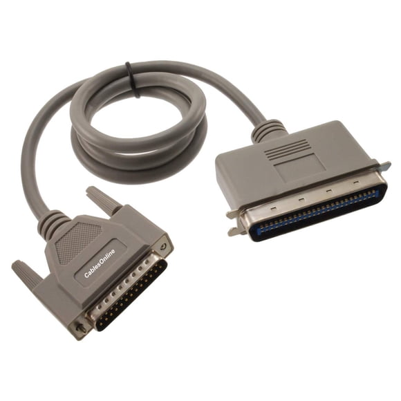 Cable Sc 001 Scsi De 25 Pines Db25 A 50 Pines Cn50 74 Cm