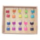 thumbnail image 2 of 10x Color Montessori Coincidencia De Llaves Y Cerraduras Coloridas Conjunto 10 Cerraduras Y Bandeja, 2 of 5
