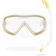 thumbnail image 1 of Kit de esnórquel Cressi Ondina & Top Jr para niños, transparente y amarillo, 1 of 7