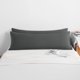 thumbnail image 4 of Funda de almohada NTBAY 20x54 cm Microfibra Gris oscuro, paquete de 2, 4 of 8