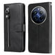 thumbnail image 3 of Funda con Cremallera para Realme 13 Pro 5G, Carcasa Cartera de Cuero PU con Soporte y Tarjetero, 3 of 6