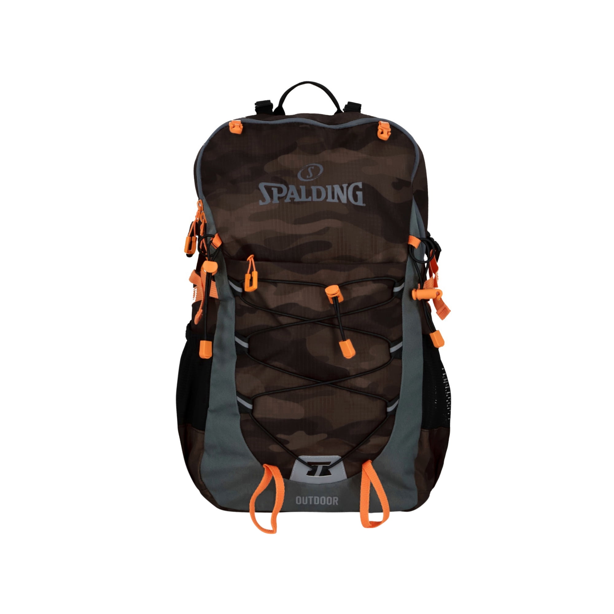 Spalding - Mochila Outdoor 3 Bolsillos Brown Camo