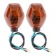 thumbnail image 5 of Luz De Señal De Giro Para Motocicletas Aptas Para Suzuki DL 1000 V-Strom 2006-2012 Amarillo, 5 of 5