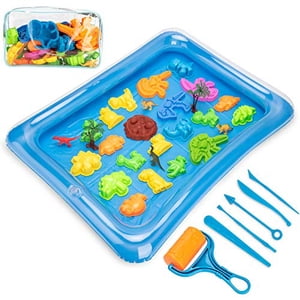 Movi - Arena Mágica Maleta De 2 Kilos C/Accesorios Celeste