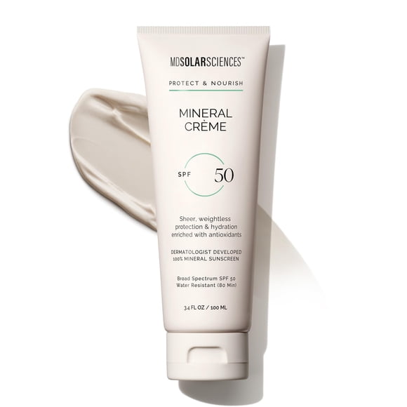 Crema Mineral SPF 50 de MDSolarSciences para Unisex - Protector Solar de 3,4 oz