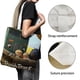 thumbnail image 3 of Trash Truck Bolso de tela con estampado de lienzo para mujer, bolsa de compras reutilizable y estética, con cremallera interior, regalo para mujer,38*45cm., 3 of 6