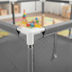 thumbnail image 4 of Corral Bebe Infantil 3en1 Juego Malla Tela Oxford 180x120cm Gris, 4 of 7