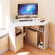 thumbnail image 2 of Escritorio esquinero 80x80cm blanco Chic Home, 2 of 3