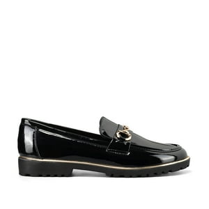 Mocasin Casual Mujer Vintage Clasico Charol Weide Jn712