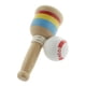 thumbnail image 2 of Kendama De Madera Bola Y Taza Juego De Habilidad Juego Tradicional Japonés Juguete Blanco, 2 of 5