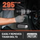 thumbnail image 2 of Kit de llave de impacto LiTHELi 20V 295 ft-lbs, 5 niveles de torque, 2 of 9