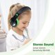 thumbnail image 3 of Auriculares Rockpapa Comfort Kids para Escuela Over-Ear Negro/Verde, 3 of 6