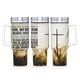 thumbnail image 1 of Cristiano Vaso aislado de acero inoxidable con asa, diseño temático, regalo para familia, amigos y fans; incluye pajita y encaja en el portavasos estándar, 40 oz, 1 of 6