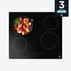 thumbnail image 4 of Kit Encimera Vitro GE+Campana Mabe Inox 220v 4 quemadores, 4 of 9