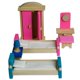 thumbnail image 3 of Dollhouse Furniture Seanmi, 5 juegos de madera a escala 1:12, 35 piezas, 3 of 7
