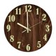 thumbnail image 3 of Reloj De Pared Luminoso Acrílico Moderno 12 '' Resplandor Silencioso En Reloj Oscuro Decoración Para El Hogar A, 3 of 5