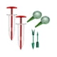 thumbnail image 2 of Mini Dispensador de Sembradora Manual Mini Esparcidor Manual con Herramientas de Trasplante para Maceta , rojo y verde, 2 of 5