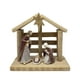 thumbnail image 3 of Estatua De Belén Navideño, Escultura De Resina De Madera Para Mueble De Salón, 3 of 3