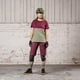 thumbnail image 2 of Polera IXS Mujer Flow Tech Mountain Raisin Olive S, 2 of 3