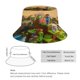 thumbnail image 2 of Minecraft Sombrero bucket para adultos, gorra de protección solar, sombrero de pescador plegable para viajes al aire libre, pesca y actividades de verano, 2 of 6