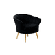 thumbnail image 1 of Poltrona Shell 1 Cuerpo Negro gold, 1 of 2