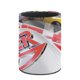thumbnail image 3 of Meteoro-theme Cylinder Pen Holder Pencil Organizer with Flannel Lining PVC Leather Material Cardboard Base for study work 10*8CM, 3 of 6