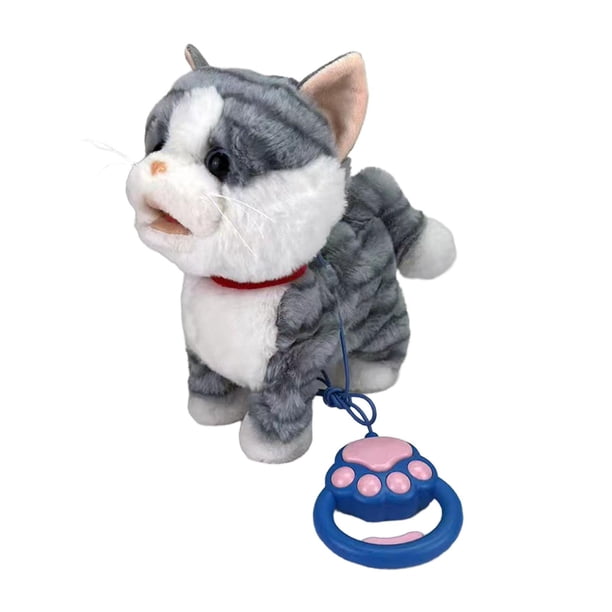Juguete De Peluche Precioso De Gato Eléctrico Para Favor De Fiesta, Juguete Para Niños Pequeños, Regalo De Cumpleaños, Estilo A