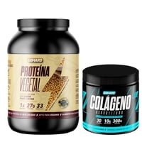 Gohard - Proteina Vegetal Sin Sabor 1Kg Pack Colageno Hidrolizado 300Gr