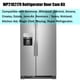 thumbnail image 2 of Kit De Cámara Para Cierrapuertas De Refrigerador Whirlpool Kenmore 2182179, 2 of 7