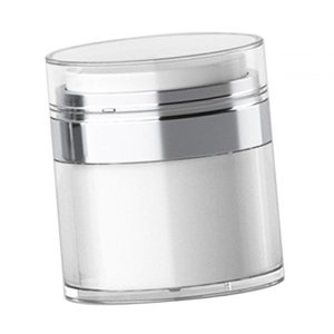 Ioensy - Tarro De Bomba Sin Aire A Prueba De Fugas Tarro De Crema Facial De Prensa De Vacío Portátil Para Lociones 15Ml