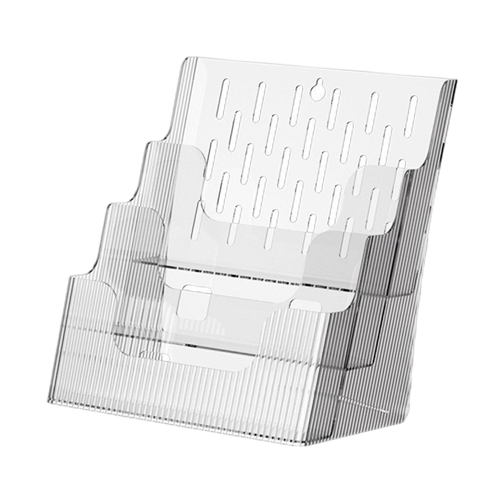 Bothyi - Organizador De Archivos De Pared, Moderno Organizador De Correo Para Postales, Clasificación De Archivos, Encimera, Blanco