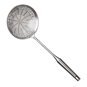 Bothyi - Colador De Araña Con Cucharón Colador Con Orificio Para Colgar Para Hornear Frutas Y Verduras 16Cm