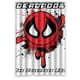 thumbnail image 1 of Cortina de ducha de Deadpool Powerpuffs, juego de cortina de baño con ganchos, tamaño 48 x 72 pulgadas, 1 of 3
