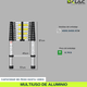thumbnail image 3 of Escalera Telescópica Multiuso De Aluminio Plegable 3,8m, 3 of 6