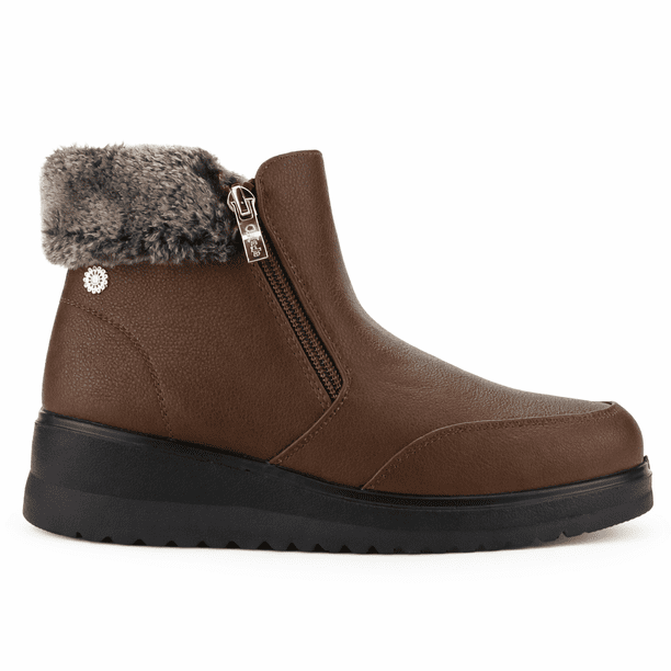 Botin Tostado Mujer Casual Chalada Rayo