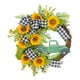 thumbnail image 1 of Corona De Flores De Abeja Para Puerta Delantera, Corona De Festival De Abejas Para Fiesta De Cumpleaños En Casa, 1 of 3
