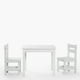 thumbnail image 1 of Pack Kids 1 Mesa 2 Sillas Olivia Blanco, 1 of 6
