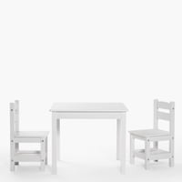 Form Design - Pack Kids 1 Mesa 2 Sillas Olivia Blanco