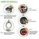 thumbnail image 3 of Piezas de repuesto para juntas de licuadora Feilifan Nutribullet 900W/600W, 3 of 7