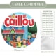 thumbnail image 2 of Caillou-theme Fitted Round Tablecloths Elastic Edged Table Covers Waterproof Table Cloth for Kitchen Holiday Party Tables Decor 120cm, 2 of 6