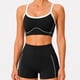thumbnail image 1 of Conjunto Deportivo Calza + Peto Deportivo Spandex Elástico Tallas S-M-L Negro, 1 of 7