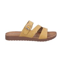 Sandalia Mujer Mostaza Mika Police