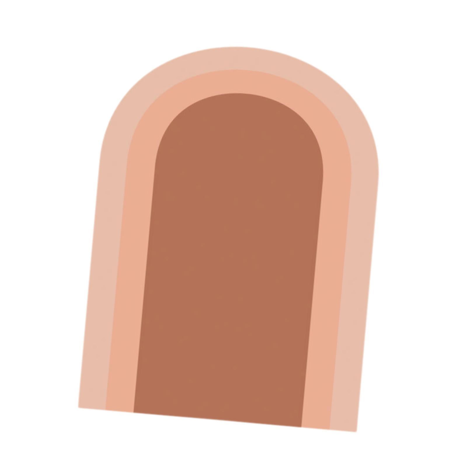 Bothyi - Papel Pintado De Pvc Con Arco Bohemio, Adhesivo De Pared Para Comedor Infantil Y Escolar, Color Marrón