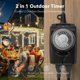 thumbnail image 2 of Temporizador Outlet HBN de 24 horas, mecánico, impermeable, 15 A, 1/2 HP, 2 of 8