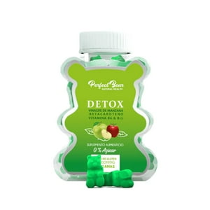 Perfect Bear - Vinagre De Manzana Detox + Vitaminas 60 Gom