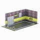 thumbnail image 4 of Modelo De Coche Diorama Paisaje De Estacionamiento 1/24 DIY Para Modelo De Coche Amantes Del Modelo De Coche G, 4 of 5