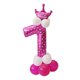 thumbnail image 2 of Todos Los Números Corona Globos Columna Conjunto Feliz Cumplea?os Arco Guirnalda Número 7, 2 of 3