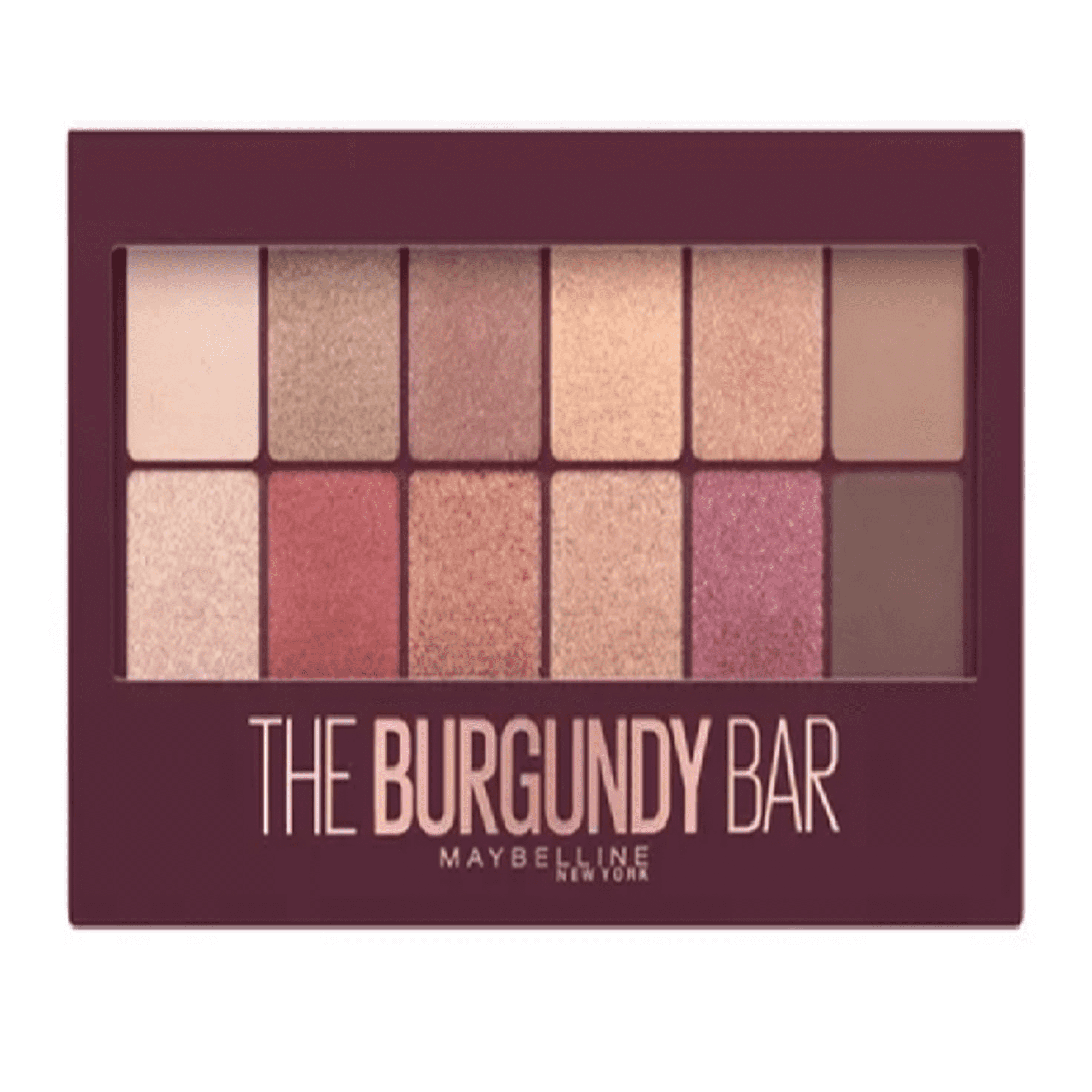 Genérico - Paleta De Sombras Maybelline The Burgundy Bar Efecto Mate