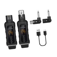 Magideal - Transmisor De Audio Y Receptor Xlr Y Receptor De 48V Transmisor De Guitarra Y Receptor Para El Micrófono De Condensador Micrófono Dinámico Con 1 Transmisor